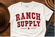 Saddle House - Western Vintage Font, a Slab Serif Font by Limited.studio (Thumbnail 2 of 5)