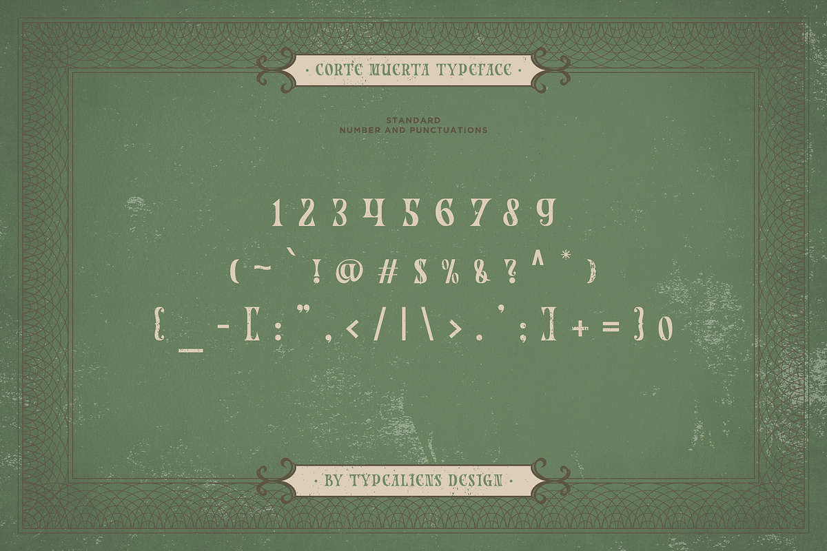 Corte Muerta, a Serif Font by ilhamtaro (Photo 8 of 10)