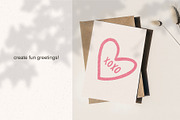 45 Procreate Valentine Heart Stamps, a Brush Add-On by Sweet Fig (Thumbnail 6 of 7)