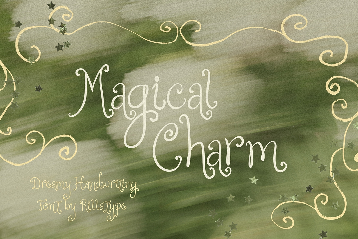 Magical Charm - Handwritten Font, a Handwritten Font by Rillatype (Photo 1 of 11)