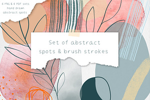 Watercolor & Procreate sets stains