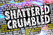 Fracture Dreams Crack Horror Font, a Blackletter Font by dansdesign (Thumbnail 4 of 9)