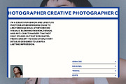 Bold Photography Portfolio Template, a Wix Template by pixlspace (Thumbnail 3 of 9)