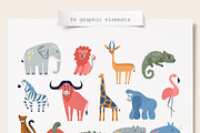 Africa | Vector collection, an Animal Illustration by katieromanoff_art (Thumbnail 5 of 14)