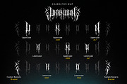 Meswady | Metal Font, a Blackletter Font by WingBuk (Thumbnail 10 of 14)