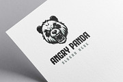 Angry Panda Logo, a Branding & Logo Template by Pixes (Thumbnail 2 of 2)