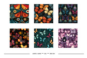 Butterfly Retro Art Style Patterns, a Pattern Graphic by karenfoleyphoto (Thumbnail 2 of 16)
