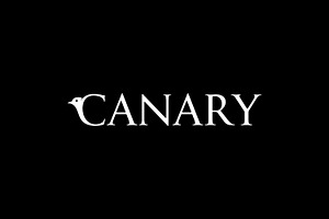 Canary Text Wordmark Logo
