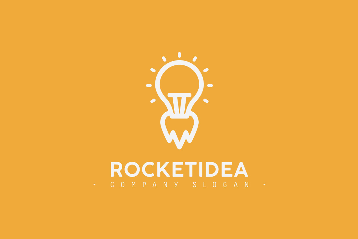 Rocket Idea Logo, a Branding & Logo Template by MAOV (Photo 3 of 5)