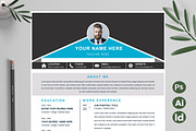 New Style Resume Template, a Resume Template by Attractive Resume (Thumbnail 1 of 3)