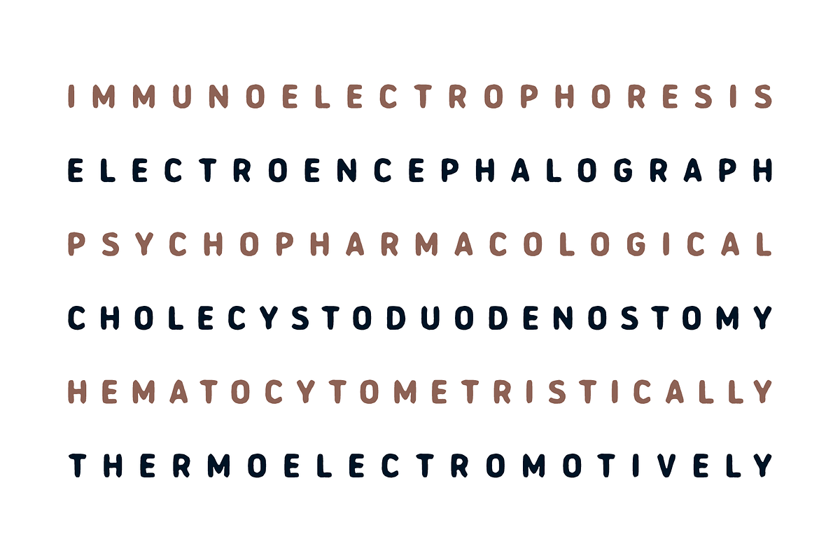 Shifti - Organic Display Typeface, a Handwritten Font by alpercakici (Photo 13 of 17)