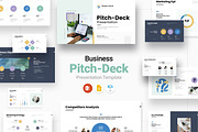 Business Pitch Deck Template, a Presentation Template by Studio Artisan (Thumbnail 1 of 12)