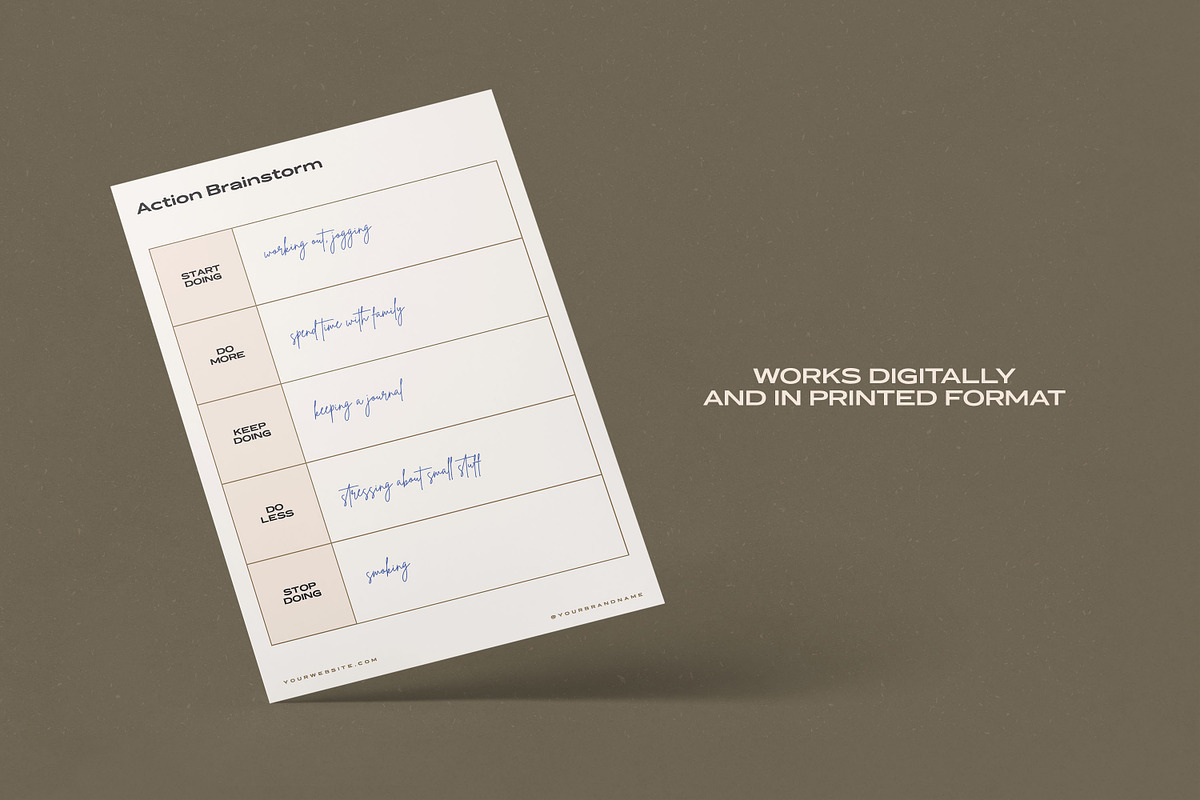 Aesthetic Planner Bundle + More, a Templates & Theme by AndrewPixel (Photo 7 of 12)