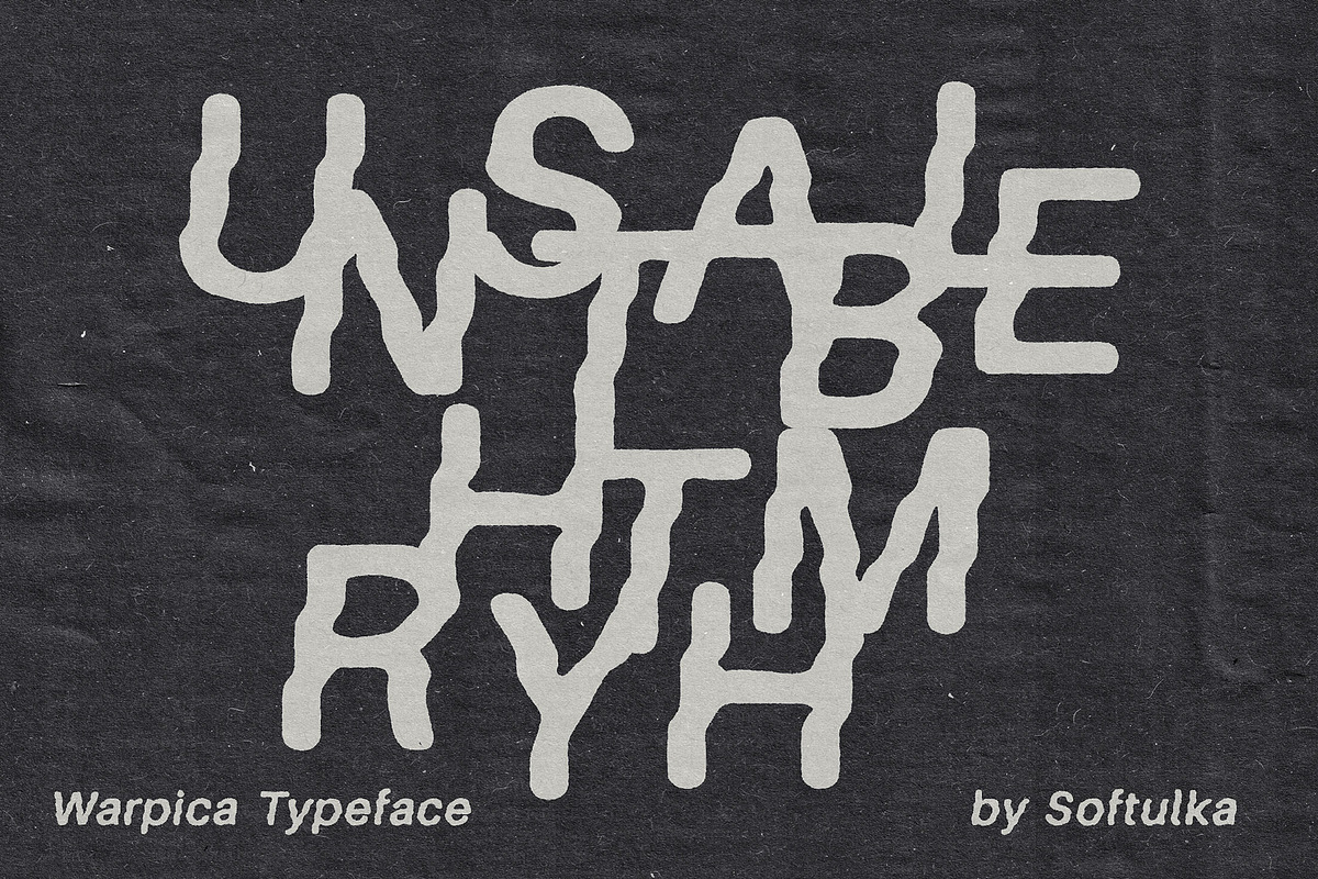 Warpica Typeface, a Sans Serif Font by softulka (Photo 6 of 7)