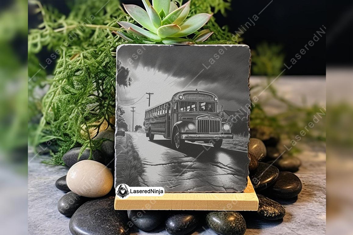 School Bus Road Vehicle Shuttle, a Background Graphic by LaseredNinja (Photo 3 of 7)