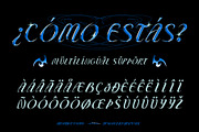 Dromber - Experimental Tribal Font, a Sans Serif Font by Drizy (Thumbnail 6 of 10)
