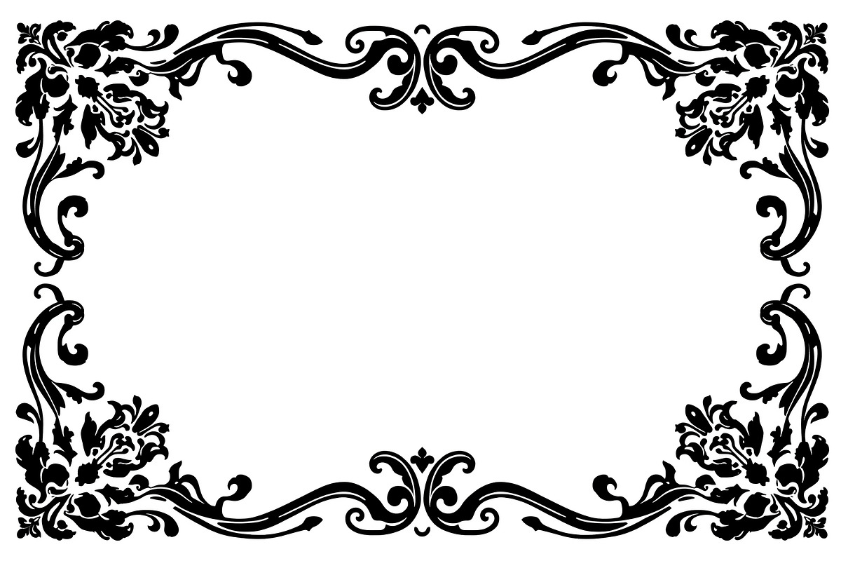 Laser Cut Border Vector Bundle, an Illustration by Gfx_Store