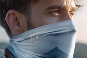 Neck Gaiter Neckwear Mockup, a Mask Mockup by rebrandy (Thumbnail 3 of 8)