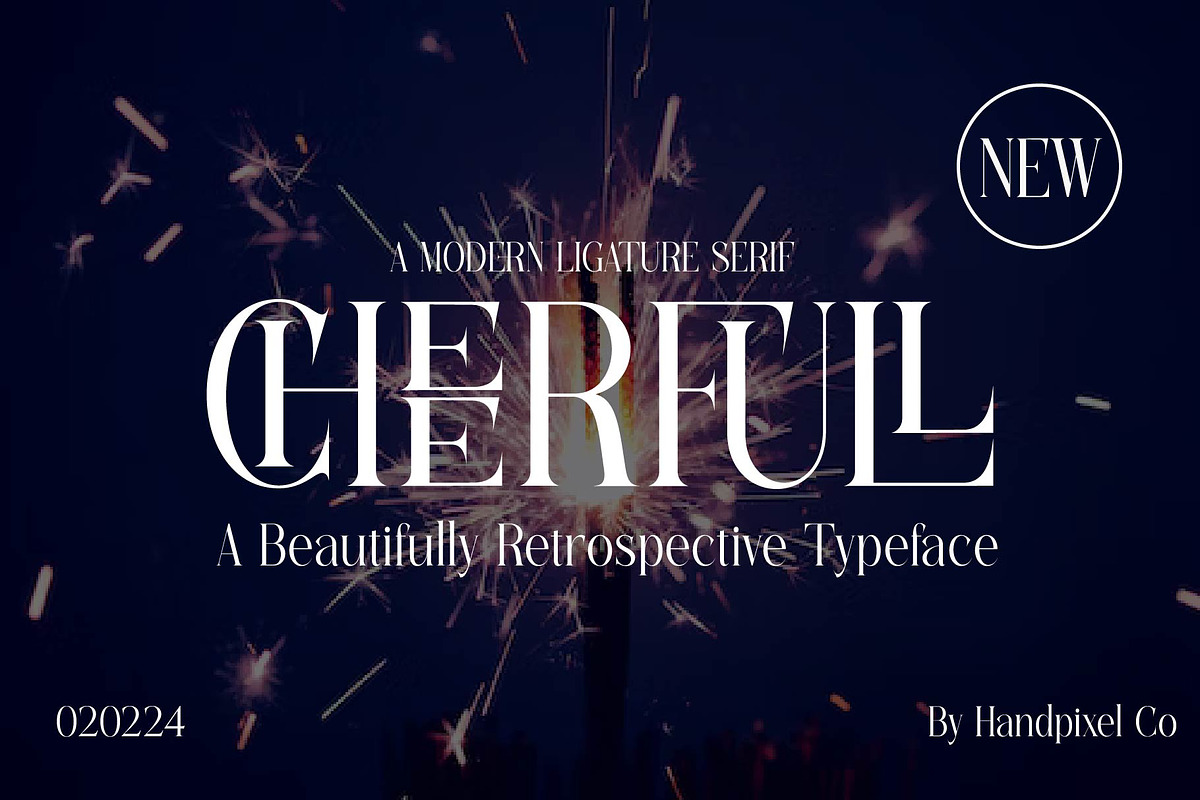 cheerfull, a Serif Font by jaffana.co (Photo 1 of 7)