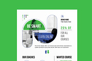 Online Course Flyer Template, a Flyer Template by MightyDesign (Thumbnail 4 of 8)