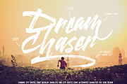 City Bustle brush font, a Script Font by Qiwbrother Studio (Thumbnail 7 of 8)