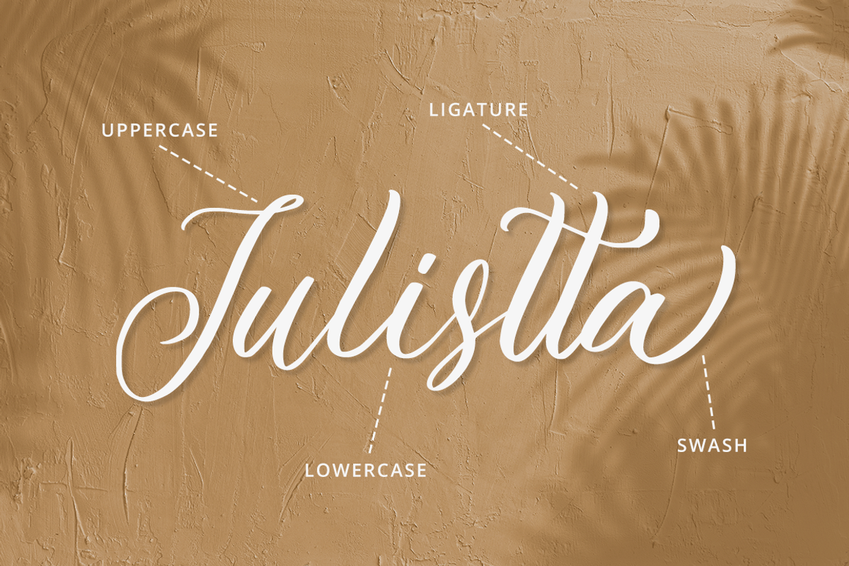 Julistta a Modern Calligraphy Font, a Script Font by Fatmawati (Photo 9 of 12)
