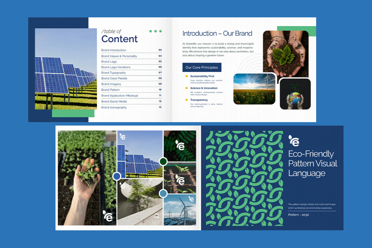Sustainable Brand Identity Guide preview 5