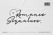 Romance Script Signature Font, a Script Font by WhymoreArt (Thumbnail 1 of 8)