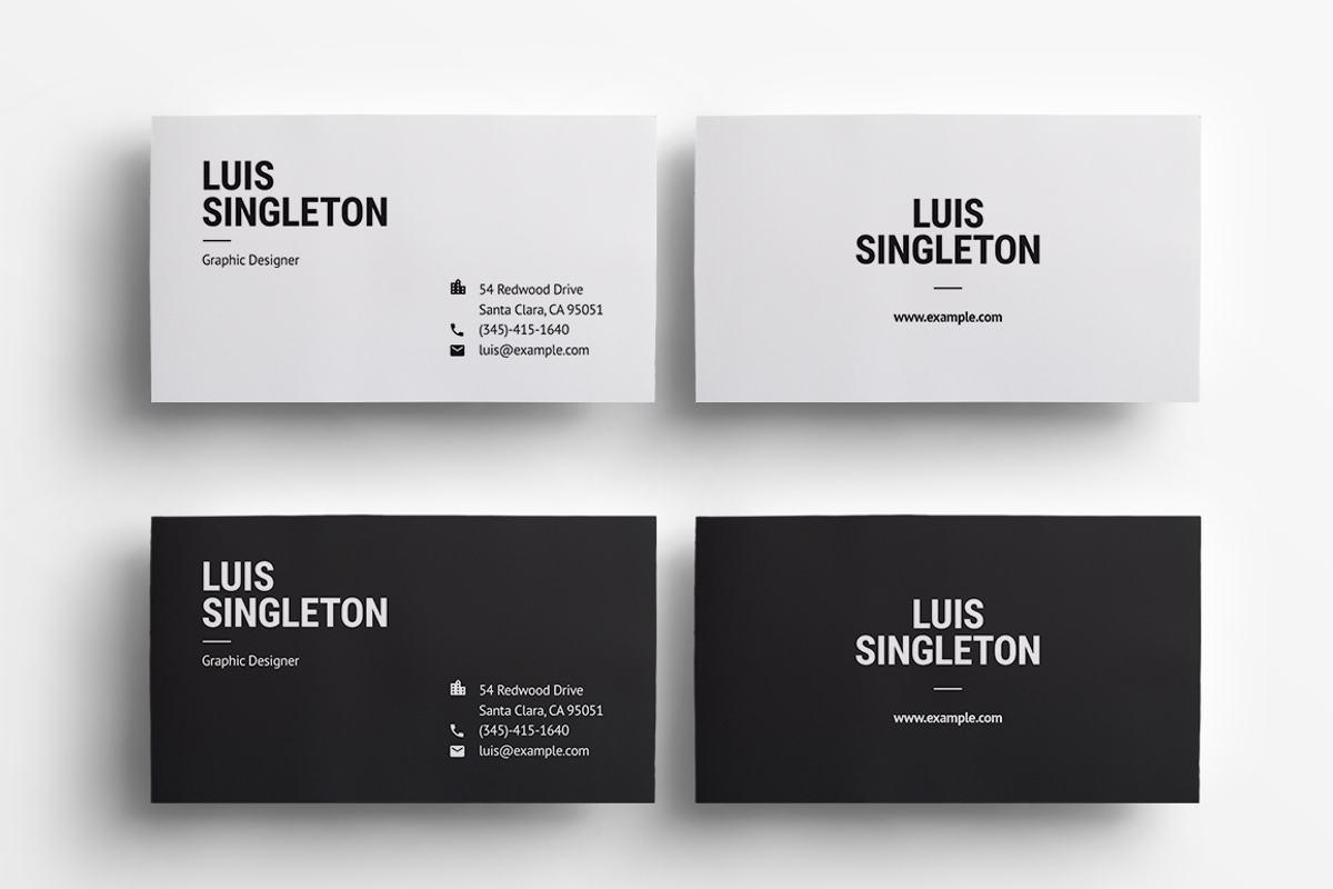 Business Card Template, a Business Card Template by SupaTemplates (Photo 1 of 3)