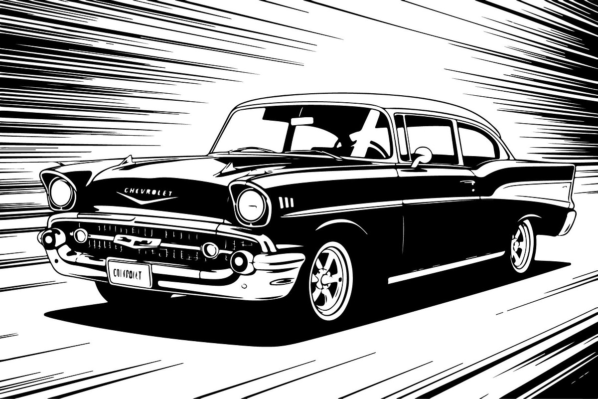 Classic Muscle Car SVG Bundle, an Object Graphic by jahid234 (Photo 10 of 12)