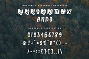 Baxia Jord Modern Display Font, a Handwritten Font by Maulana Creative (Thumbnail 5 of 8)