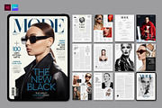 Digital Magazine Template, a Magazine Template by BrandPacks (Thumbnail 1 of 6)