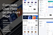 Qore - Marketplace Web Design, an UI Kit Template by Lumina_ui_ux202 (Thumbnail 2 of 7)