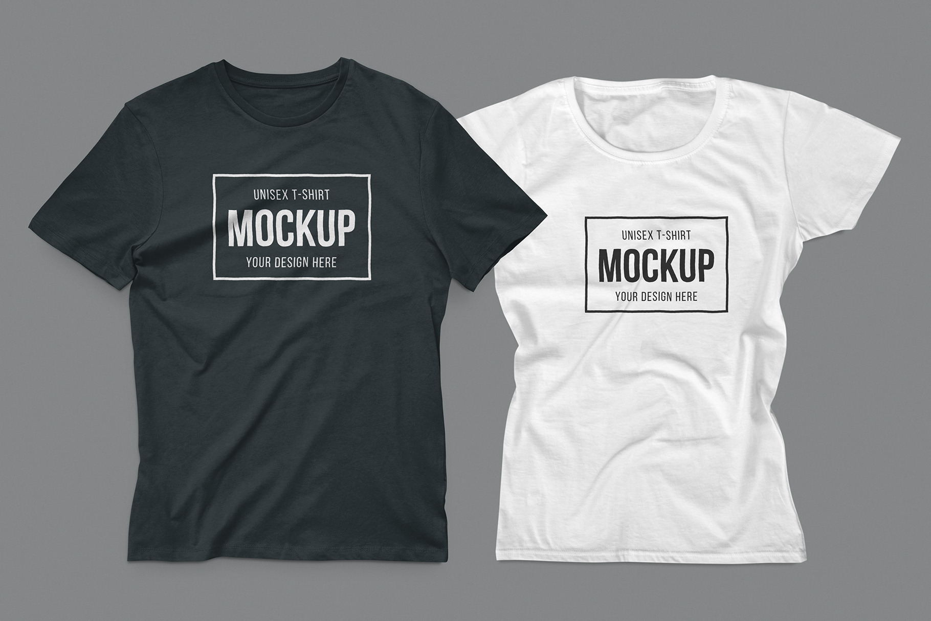 Unisex T-Shirt Mockup Pack, a Shirt Mockup by Aurora Graphics