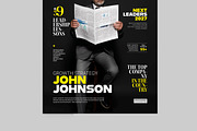 Business Magazine Cover Layout, a Magazine Template by MightyDesign (Thumbnail 5 of 8)