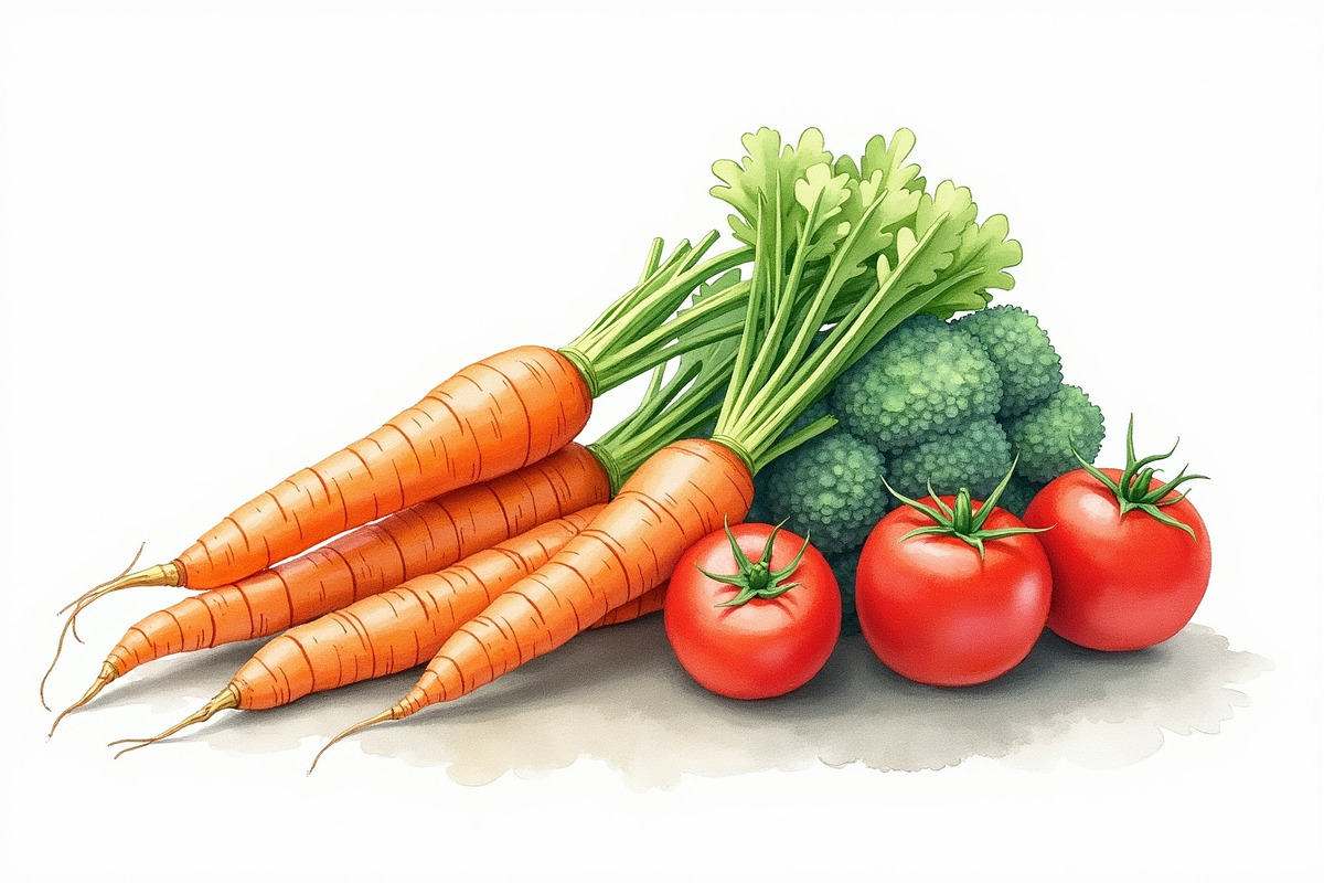 Watercolor Vegetable Clipart Bundle, a Graphic by Creativeshirt (Photo 2 of 14)