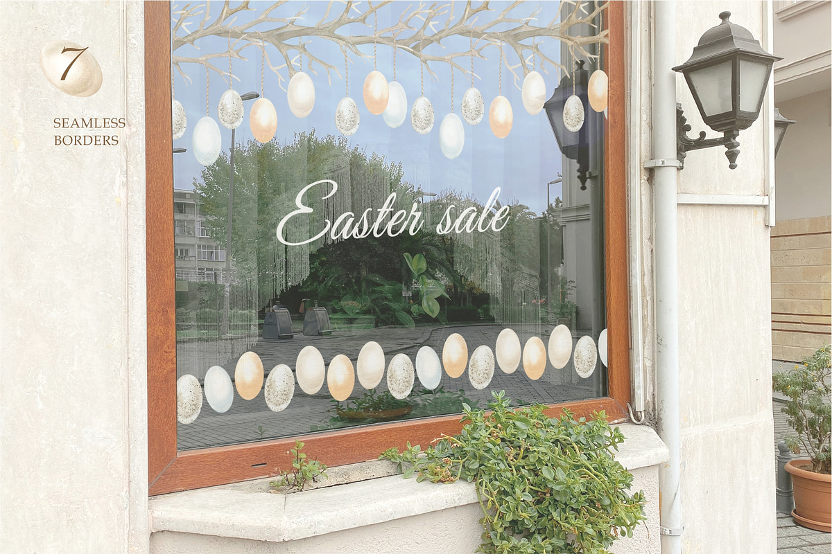 Whimsical Easter. Watercolor clipart, a Decorative Illustration by Farida Bik (Photo 9 of 14)