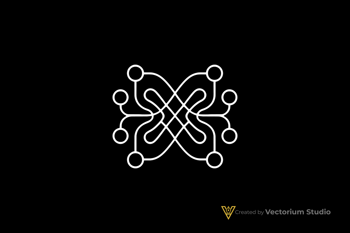 Abstract Network Connections Logo, a Branding & Logo Template by Vectorium Studio (Photo 15 of 16)