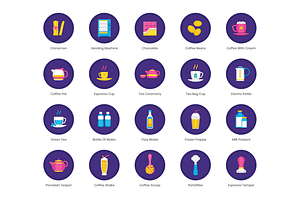 Coffee, Barista, Brewing Icons