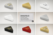 Triangle Metal Tin Mockup, a Cups & Container Mockup by INCDesign (Thumbnail 2 of 6)