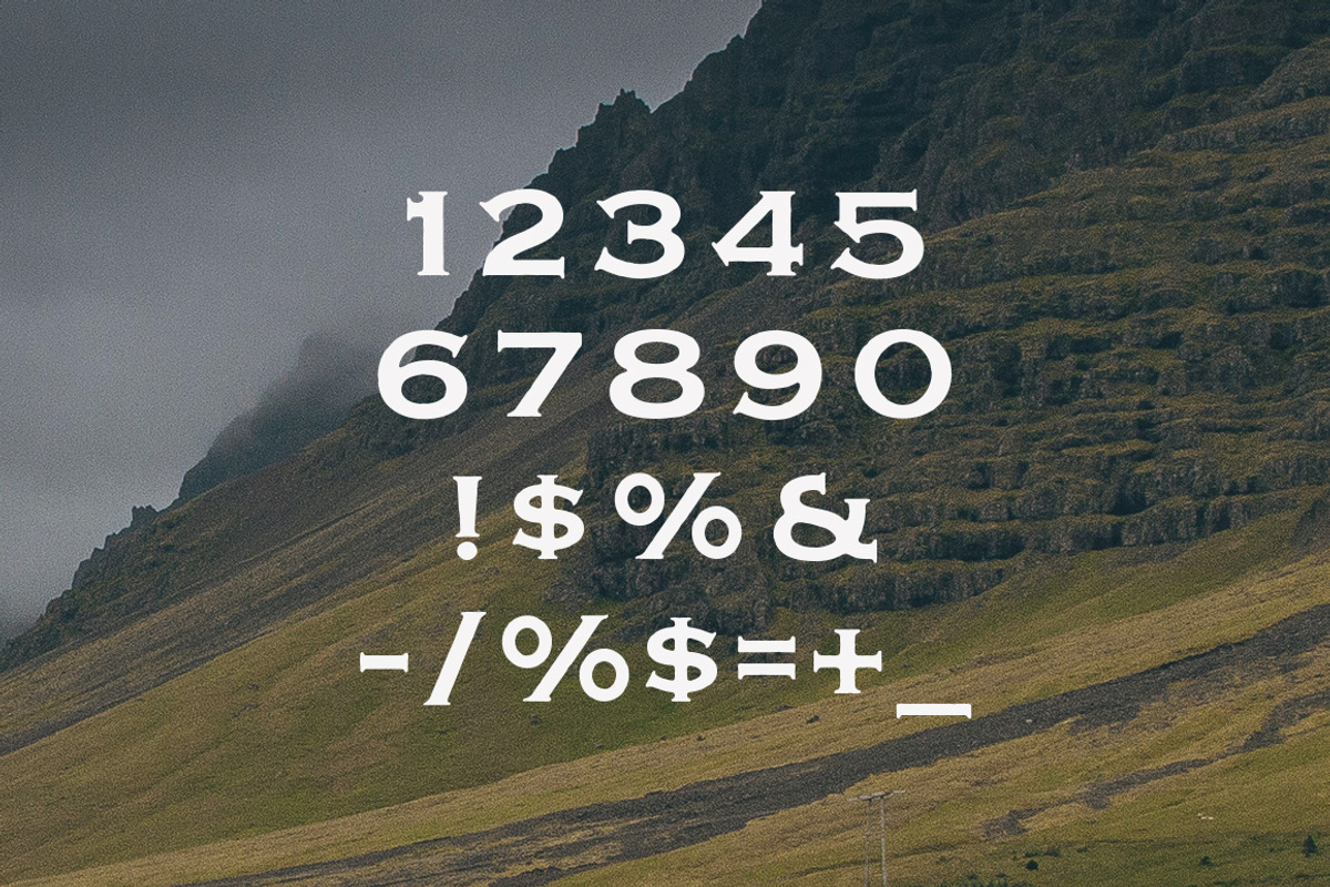 Copper Bowles - Rough Serif Font preview 6