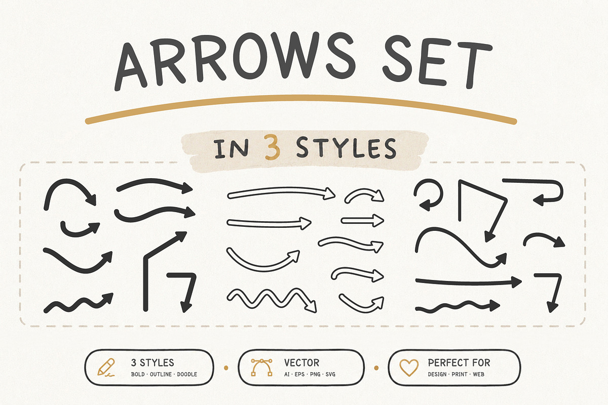 Arrows, a Decorative Illustration by PixMarket (Photo 1 of 4)