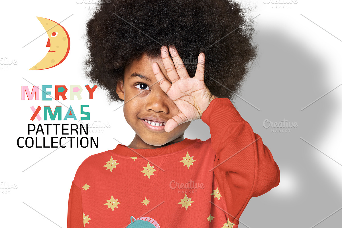 Merry Christmas. 50 BONUS elements, a Pattern Graphic by Lineli (Photo 9 of 10)