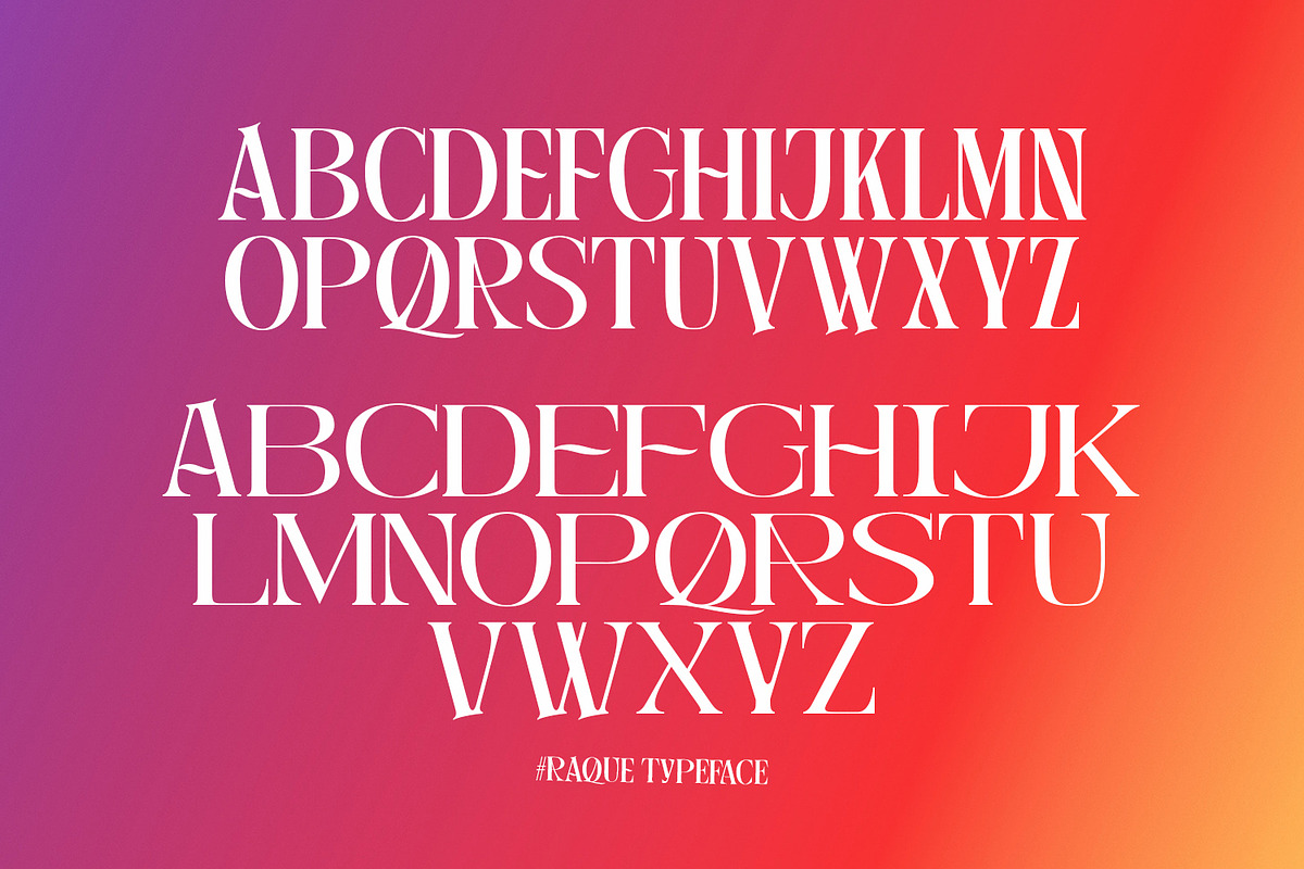 Raque - Modern Serif, a Serif Font by madeDeduk (Photo 3 of 15)