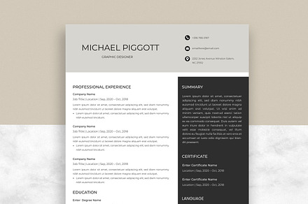 Resume/CV