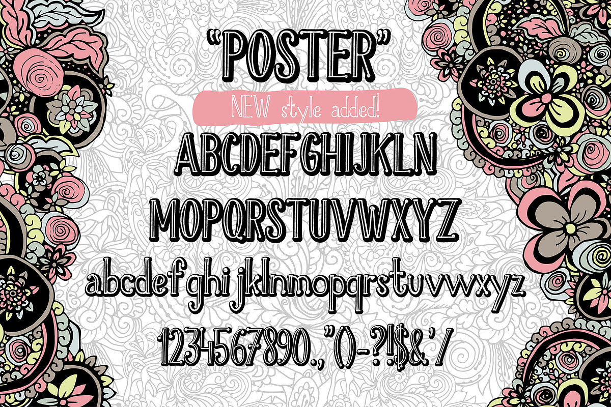 Doodling - Hand Crafted Typeface preview 3