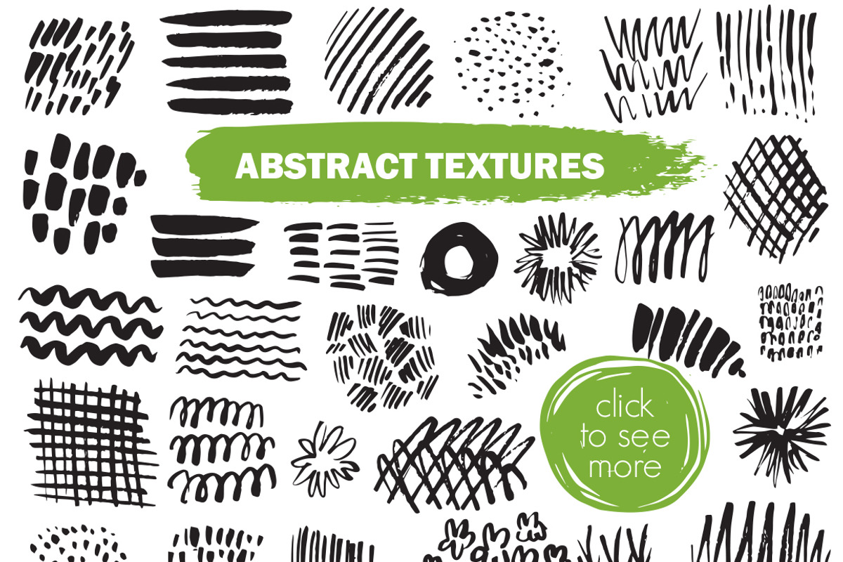 Big abstract textures set, a Background Graphic by Molly art
