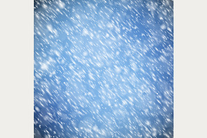 Background With Snow