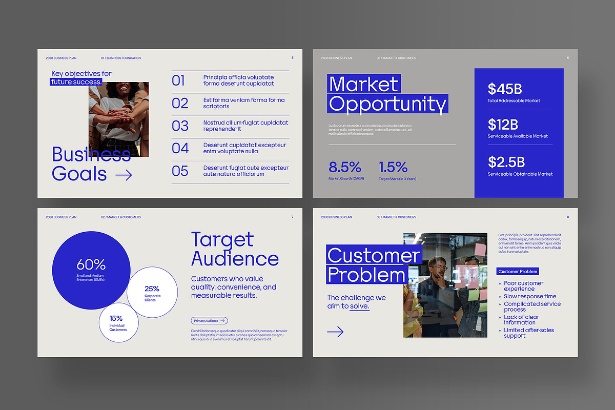Business Plan Presentation Template, a Presentation Template by BrandPacks (Photo 3 of 7)