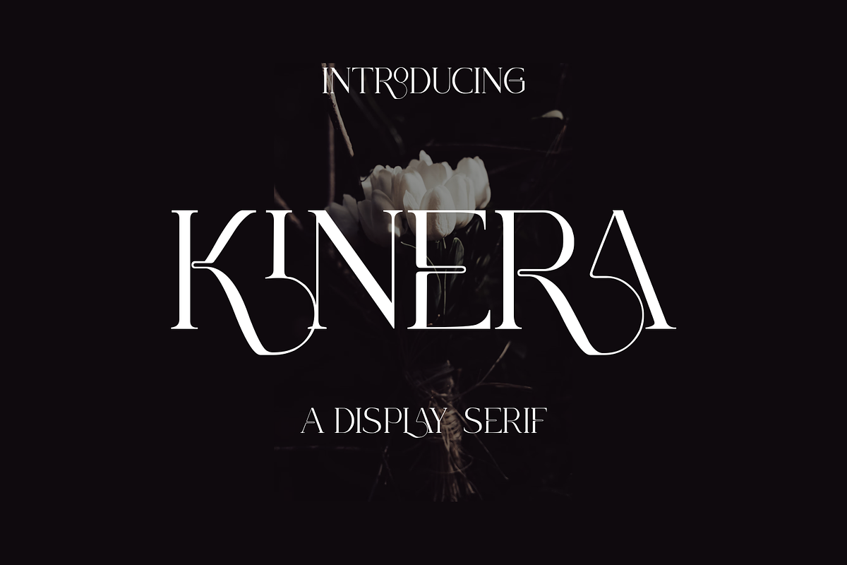 KINERA, a Serif Font by zamjumps (Photo 1 of 11)